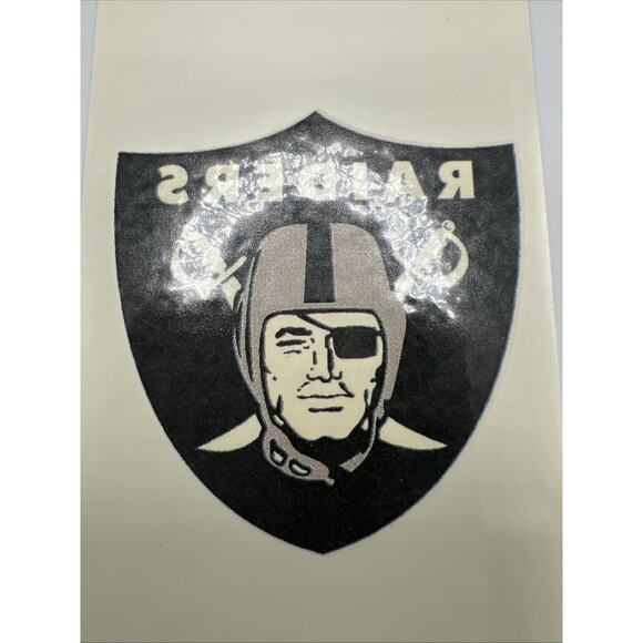 NFL Oakland Las Vegas Raiders Temporary Tattoo Pack Of 10 Face Tattoos Football - Picture 5 of 11